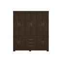 Ver imagem 2 de Guarda Roupa 10 Portas e 3 Gavetas New Murano Amêndola - Demóbile