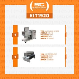 Amaciador de Carne Inox Profissional ABS-HD com Kit Strogonoff Iscas de Carne 10mm 127V - Skymsen - 2