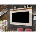 Ver imagem 2 de Painel de TV 70" Simples Sala Quarto Vivare 1,80 Giga Móveis:OffWhite/Nature