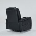 Ver mais imagens de Poltrona do Papai Elétrica Reclinável Chicago com Aquecimento Massagem e Porta Copos Entrada Usb/usb