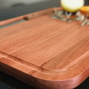 Ver imagem 2 de Tábua de Corte Kit Churrasco com Faca Inclusa Madeira de Eucalipto