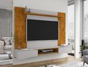 Ver imagem 3 de Painel Búzios para Tv de 65" Naturalle/off-white - Bechara