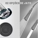 Ver imagem 4 de Torneira de Pia e Cozinha Flexível de Bancada Duplo Jato Fc-28