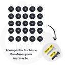 Ver imagem 5 de Elemento Tátil Alerta Pvc Parafusado Preto