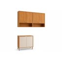 Ver imagem 2 de Conjunto Área Serviço 3 Peças Divina BH02 Off White - MGM