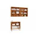 Ver imagem 4 de Conjunto Área Serviço 3 Peças Divina BH02 Off White - MGM
