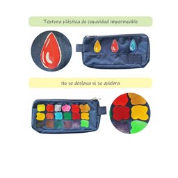 Tinta Acrílica 6 Cores 28ml Artístico Poster Color - Pentel - 3