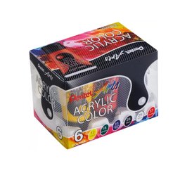 Tinta Acrílica 6 Cores 28ml Artístico Poster Color - Pentel - 5