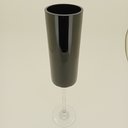 Ver imagem 5 de Vaso Decorativo Enfeite Casa Vidro 51x10x10cm Preto