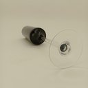 Ver imagem 2 de Vaso Decorativo Enfeite Casa Vidro 51x10x10cm Preto
