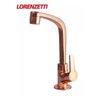 Torneira Lavatorio Mesa Lorenzetti Rose Gold Cobre - 2