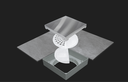 Ver imagem 1 de Ralo Branco Tampa Inox C/ Aba 15x15 - Multicerto