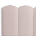 Ver imagem 2 de Cabeceira Casal Kit 7 Placas Modelo Nuvem - Courino Marfim / Off White