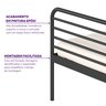 Cama Solteiro em Ferro Aço Carbono Tubular Teko Casatema MadeiraOriginals - 8