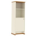 Ver imagem 7 de Armário Alto 2 Prateleiras Tampo Mdp 25mm Berlin - Vianossa