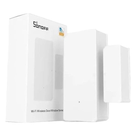Sensor de Porta Janela sem Fio Sonoff DW2-Wi-Fi Wi-Fi 2.4GHZ Detecção de Abertura Alarme Segurança I