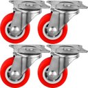 Ver imagem 1 de Kit 4pçs Roda Rodizio Giratório Reforçado Universais de 40mm