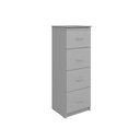 Ver imagem 2 de Arquivo 04 Gavetas Pasta Suspensa – 1,32×0,46×0,42m – INCOFLEX – CINZA/CINZA – 21211