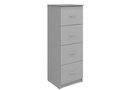 Ver imagem 2 de Arquivo 04 Gavetas Pasta Suspensa – 1,32×0,46×0,42m – INCOFLEX – CINZA/CINZA – 21211