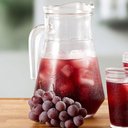 Ver imagem 5 de Conjunto 6 Copos Long Drink 300ml Jarra 1,5l em Vidro Transparente Nadir Figueiredo Sucos Bebidas