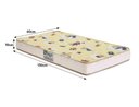 Ver imagem 3 de Kit Berço Americano Vira Mini Cama Retrô com Colchão - Qmovi