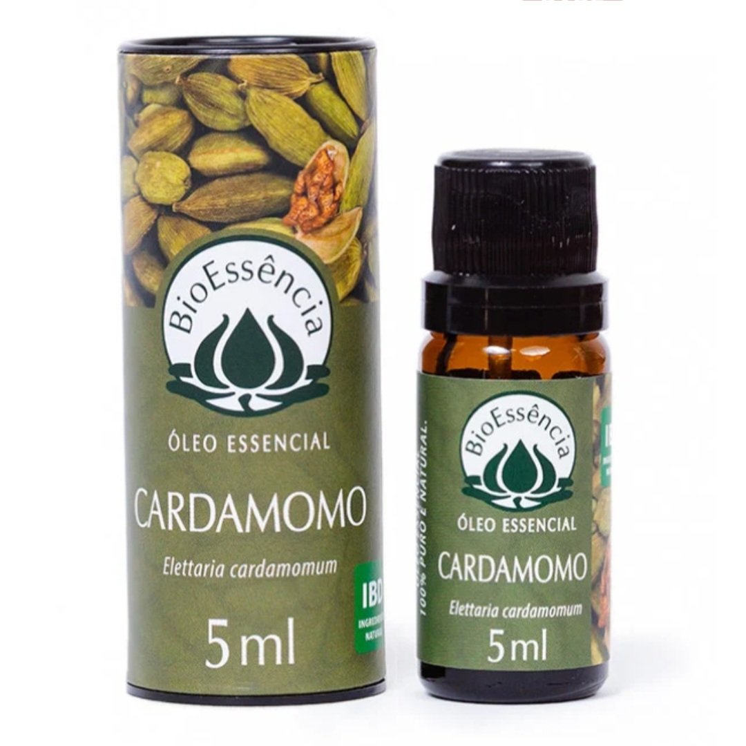 Óleo Essencial de Cardamomo 5ml Bioessência