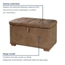 Ver imagem 7 de Puff Baú Cama 90cm Munique Colchoart