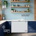 Ver imagem 7 de Freezer e Conservador Horizontal Hq 315 Litros Degelo Manual Branco Hq-315CFLH