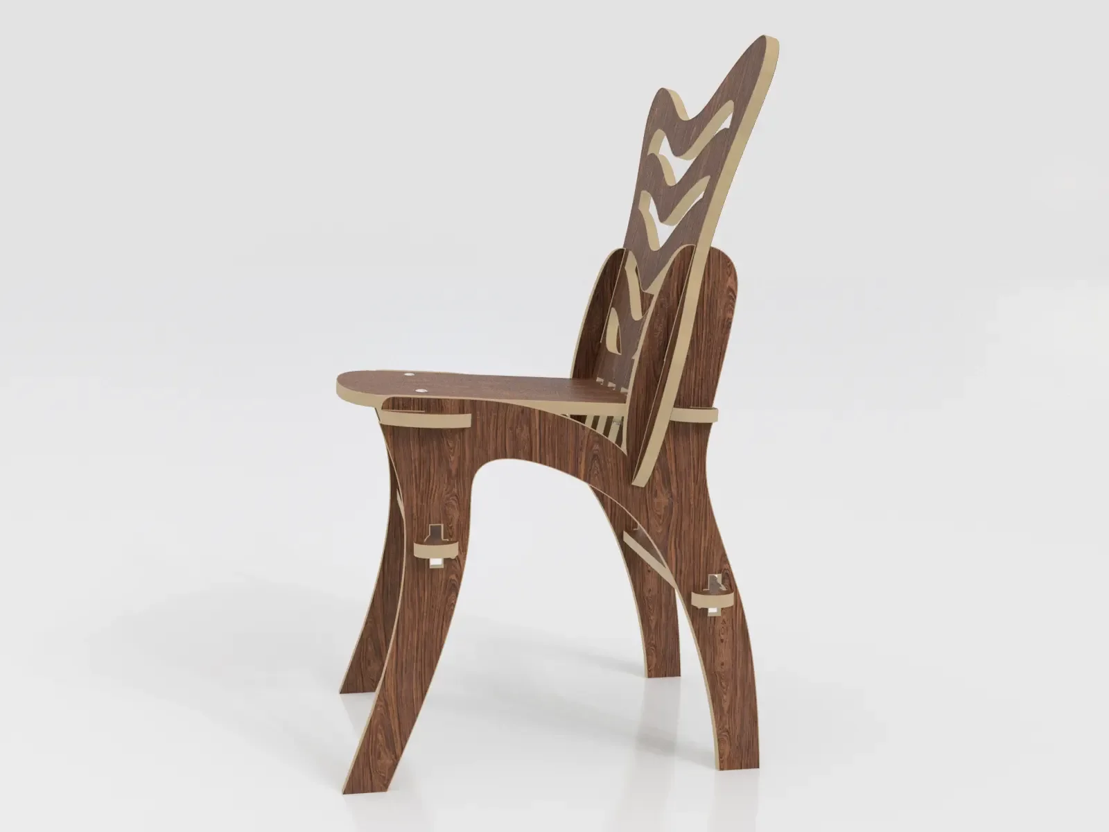 Cadeira Desmontável Gaudí Pau Ferro - 5