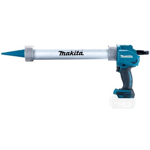 Pistola de Calafetagem Bateria 18v sem Fio com Iluminação Tubo 600ml Pistão Bico Dcg180zb Makita