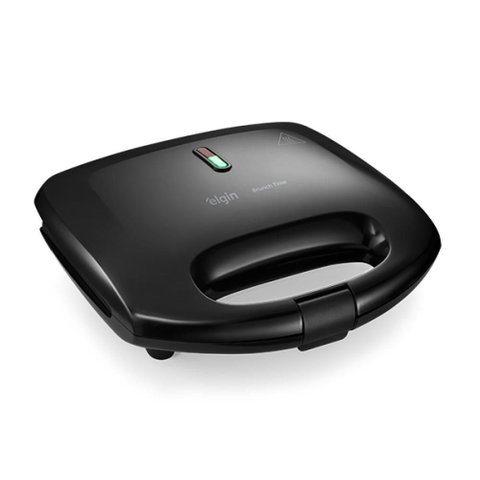 Sanduicheira 2 em 1 800w Luz Indicadora Trava 127v - Elgin