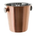 Ver imagem 1 de Balde de Gelo em Aço Inox Cobreado 22 cm para Comemoraçao
