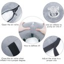 Ver imagem 3 de Bencmate Coleira Inflável Protetora para Pets Cinza (m)