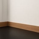 Ver imagem 3 de Rodapé Poliestireno 10cm Alto Relevo Carvalho Amadeirado Rodapeshop 2 Metros