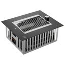 Ver imagem 1 de Churrasqueira a Gás de Embutir 2 Espetos Arke Vetro Glp Preto/inox