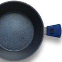 Ver mais imagens de Panela Ichef Polishop - Family Size - 28Cm - Shark Series - Azul | Azul 28 cm