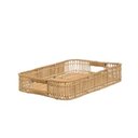 Ver imagem 1 de Bandeja Decorativa Rustica em Rattan 41cm