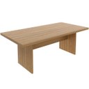 Ver imagem 1 de Mesa de Reunião para Escritório Grande Amêndoa