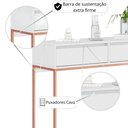 Ver imagem 3 de Aparador Buffet Deluxe Industrial Corredor - Branco Cobre