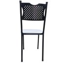 Ver imagem 7 de Kit 6 Cadeira para Cozinha Mc Tubular Almofadada Estrutura Preta com Assento Branco Medcombo