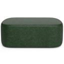Ver imagem 3 de Puff Decorativo Orgânico para Living Quarto 100cm Doha W01 Couríssimo Verde Musgo - Lyam Decor