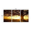 Ver imagem 3 de Quadros Decorativos Arvore e por do Sol 60 X 120 Cm