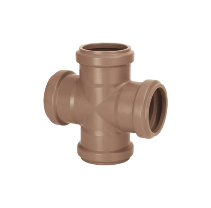 Cruzeta PVC PBA de 85mm com Anel - 1