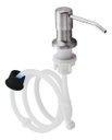 Ver imagem 3 de Dispenser Dosador Mangueira Flexivel Embutir Suporte Pia Cozinha Banheiro Tanque Liquidos