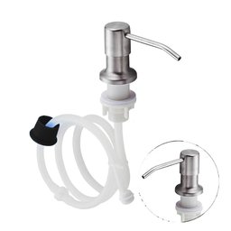 Dispenser Dosador Mangueira Flexivel Embutir Suporte Pia Cozinha Banheiro Tanque Liquidos - 1