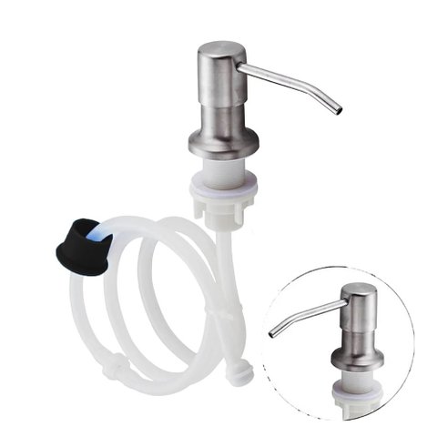 Dispenser Dosador Mangueira Flexivel Embutir Suporte Pia Cozinha Banheiro Tanque Liquidos