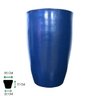 Vaso Cone Liso77 Decorativo para Plantas Polietileno Jardim Varanda Vasap Design cone liso 77 - 1