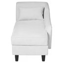 Ver imagem 7 de Recamier Diva França 1,40m Suede Branco - Inova Decor