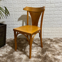Ver imagem 2 de Cadeira Fixa Italia de Madeira Maciça Mel:mel