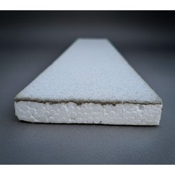 Moldura Externa em Isopor (eps) com Revestimento Cimentício 2x10 Cm (kit 10 Unidades) - 4 Moldura Externa em Isopor (eps) com Revestimento Cimentício 2x10 Cm (kit 10 Unidades) - 4